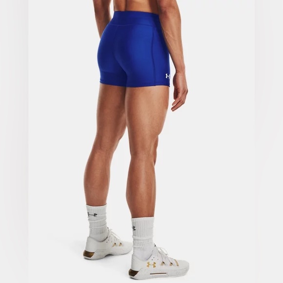 NWOT Womens Under Armor Team Shorty Shorts Blue Size Medium - Picture 8 of 13